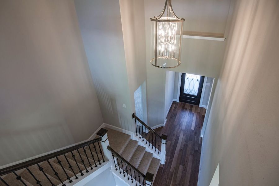 Representative furnished interior of a home built from the Washington II by Windmiller Custom Homes in The Highlands, Northlake (Image 16). Representative furnished interior of a home built from the Washington II by Windmiller Custom Homes in The Highlands, Northlake (Image 16).