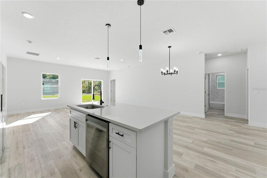 Furnished interior view inside a new home in , Ocala (Image 15).