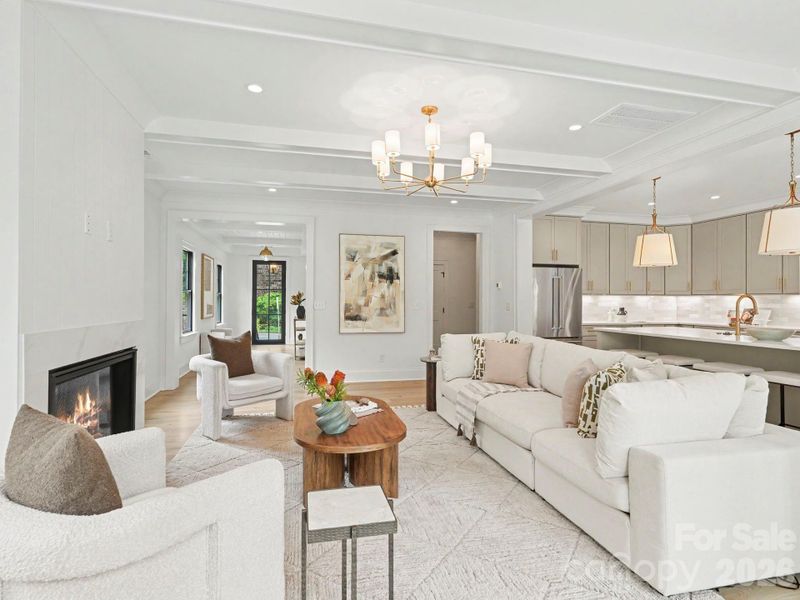 Furnished interior view inside a new home in , Charlotte (Image 35). Furnished interior view inside a new home in , Charlotte (Image 35).