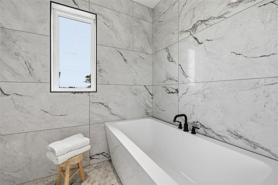 Furnished interior view inside a new home in , Tampa (Image 29).