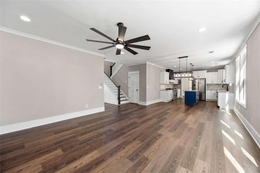 Spacious, unfurnished interior of a new home in , Monroe (Image 17).