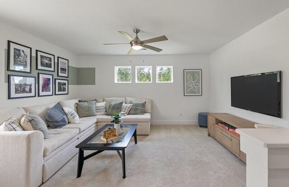 Furnished interior view inside a new home in , Huger (Image 12).