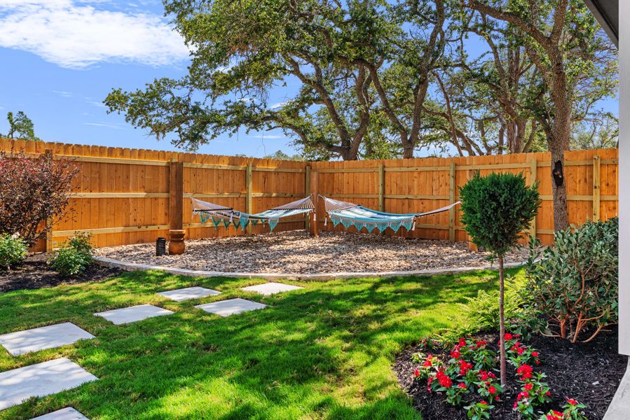 Exterior details and patio area of a home in Heritage, Dripping Springs (Image 23). Exterior details and patio area of a home in Heritage, Dripping Springs (Image 23).