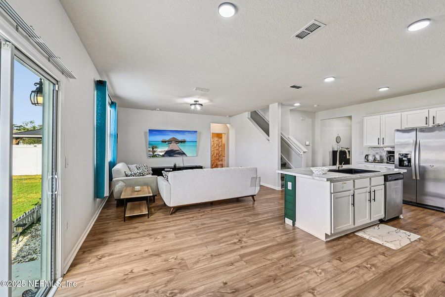 Furnished interior view inside a new home in Cross Creek Express, Green Cove Springs (Image 11). Furnished interior view inside a new home in Cross Creek Express, Green Cove Springs (Image 11).