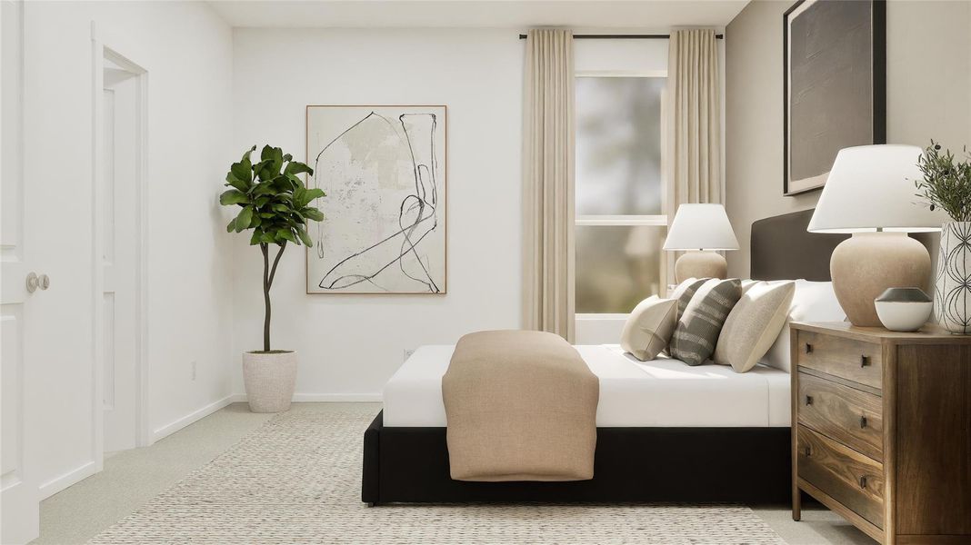 Furnished interior view inside a new home in Waterstone, Kyle (Image 12). Furnished interior view inside a new home in Waterstone, Kyle (Image 12).