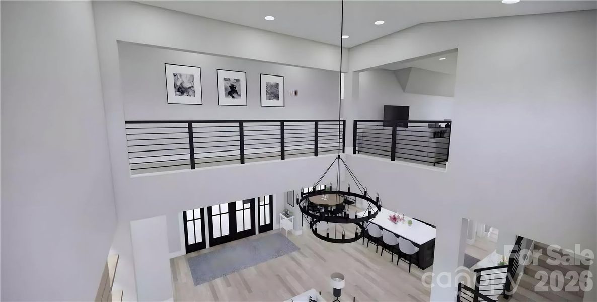 Furnished interior view inside a new home in , Mooresville (Image 39).