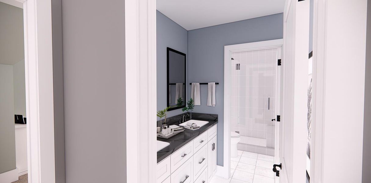 Furnished interior view inside a new home in , Lake Worth (Image 12).