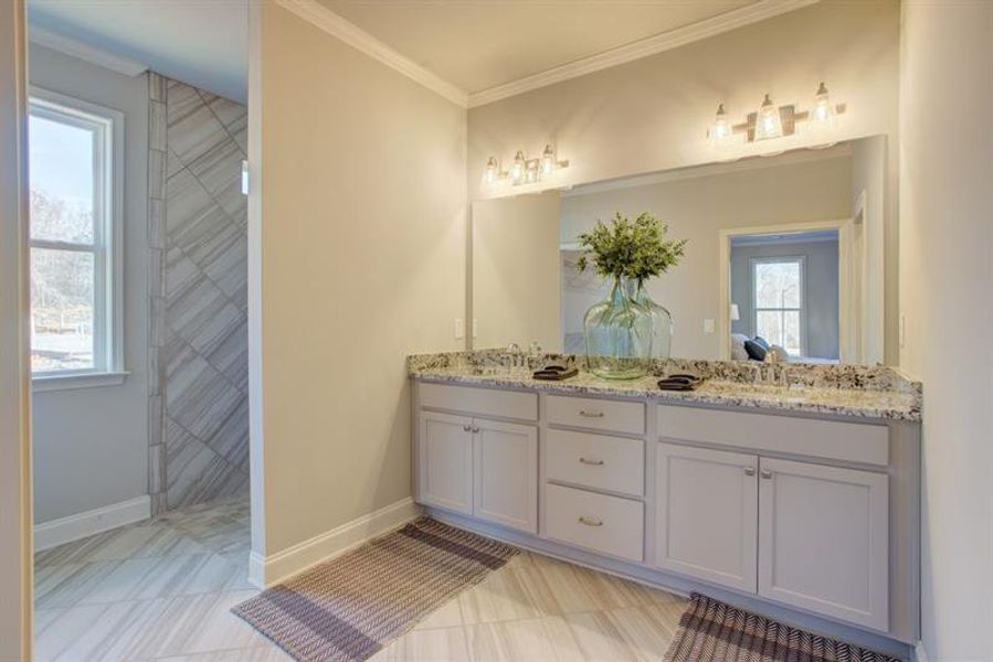 Furnished interior view inside a new home in Terraces at Paravel, Acworth (Image 8).