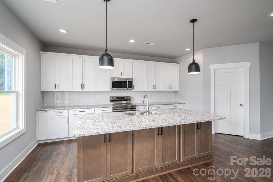 Furnished interior view inside a new home in , Maiden (Image 4).