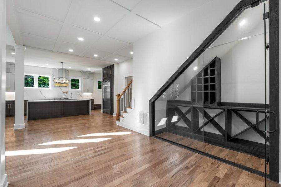 Furnished interior view inside a new home in , Atlanta (Image 7).