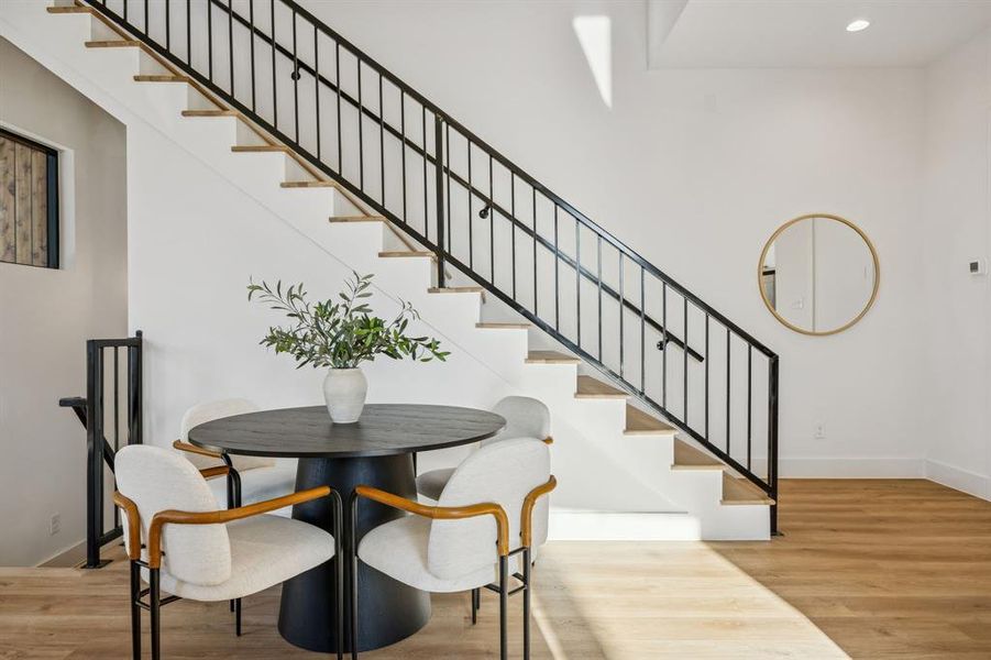 Furnished interior view inside a new home in , Dallas (Image 6).