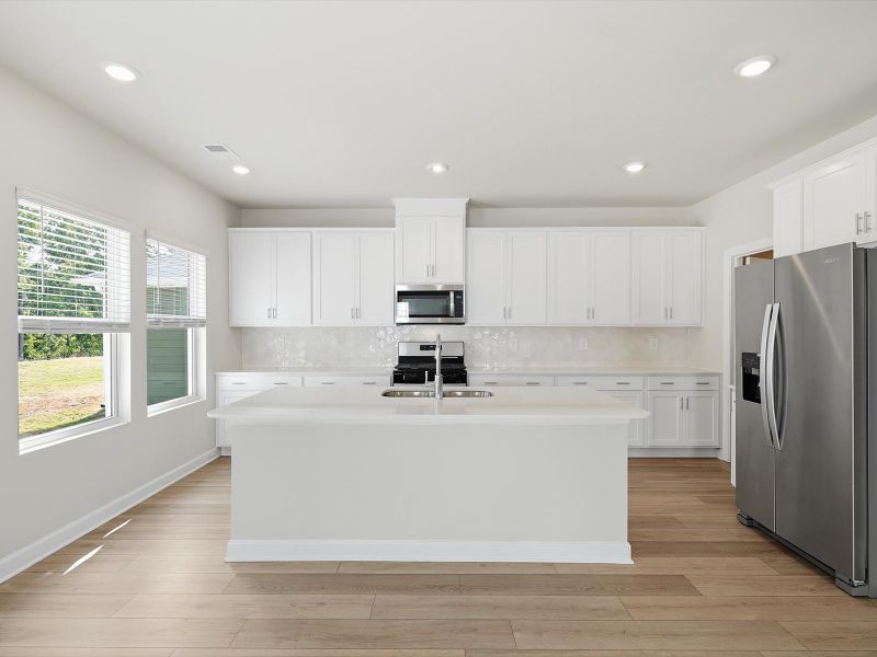 Furnished interior view inside a new home in Southwell Commons, Anderson (Image 3).