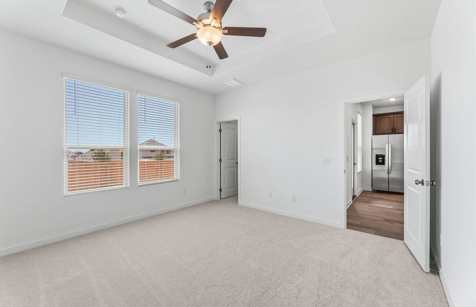 Spacious, unfurnished interior of a new home in Crosswinds, Kyle (Image 40). Spacious, unfurnished interior of a new home in Crosswinds, Kyle (Image 40).