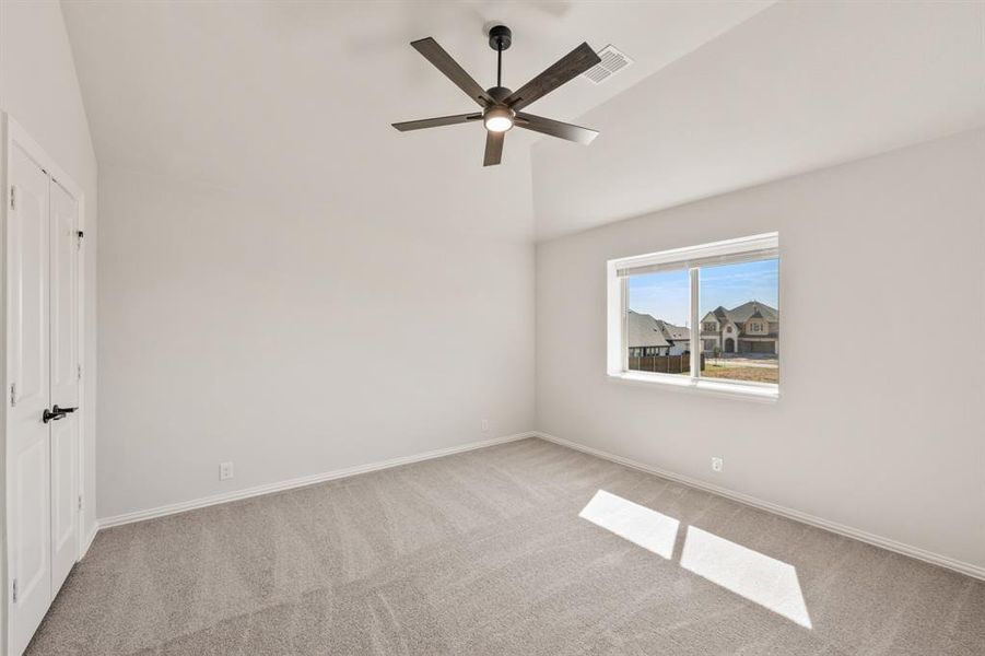 Spacious, unfurnished interior of a new home in Hulen Trails Classic 50, Fort Worth (Image 28). Spacious, unfurnished interior of a new home in Hulen Trails Classic 50, Fort Worth (Image 28).