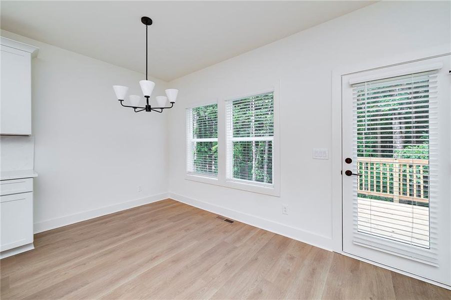 Spacious, unfurnished interior of a new home in , Gainesville (Image 24).