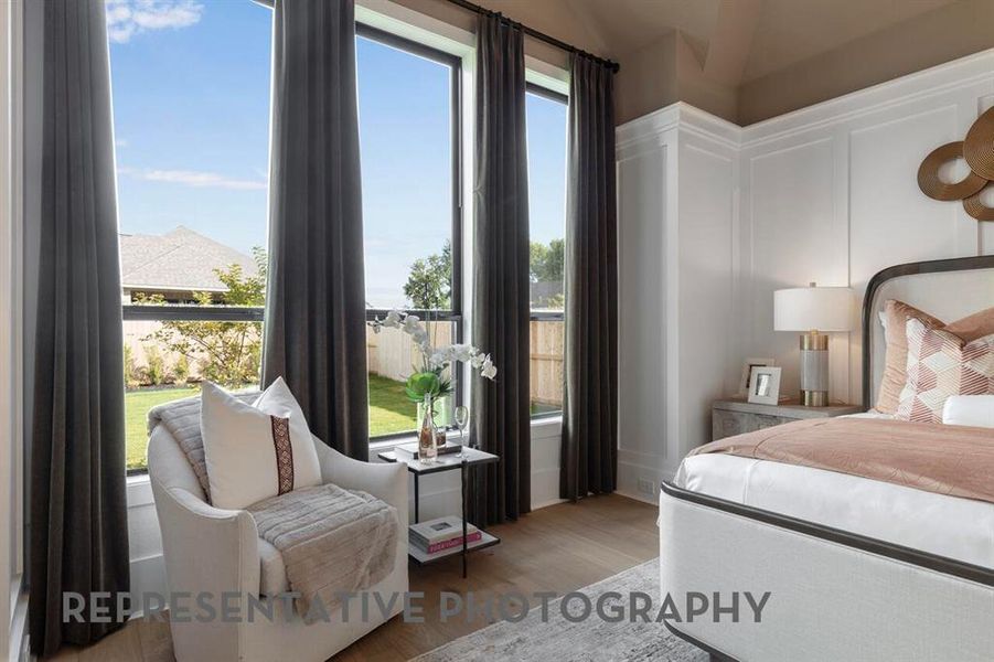 Furnished interior view inside a new home in Mosaic, Celina (Image 10).
