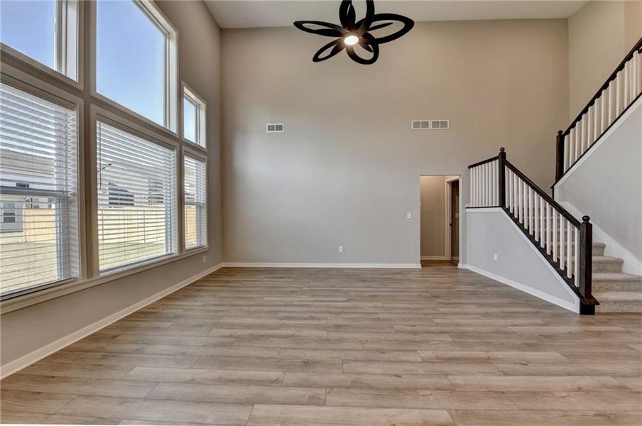 Spacious, unfurnished interior of a new home in The Reserve At Liberty Park, Braselton (Image 32).