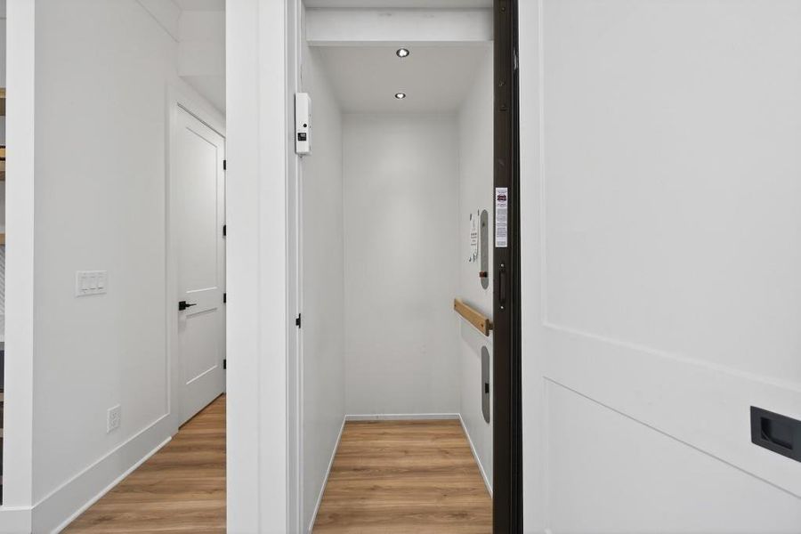 Spacious, unfurnished interior of a new home in Skyview On Broad, Sugar Hill (Image 22). Spacious, unfurnished interior of a new home in Skyview On Broad, Sugar Hill (Image 22).