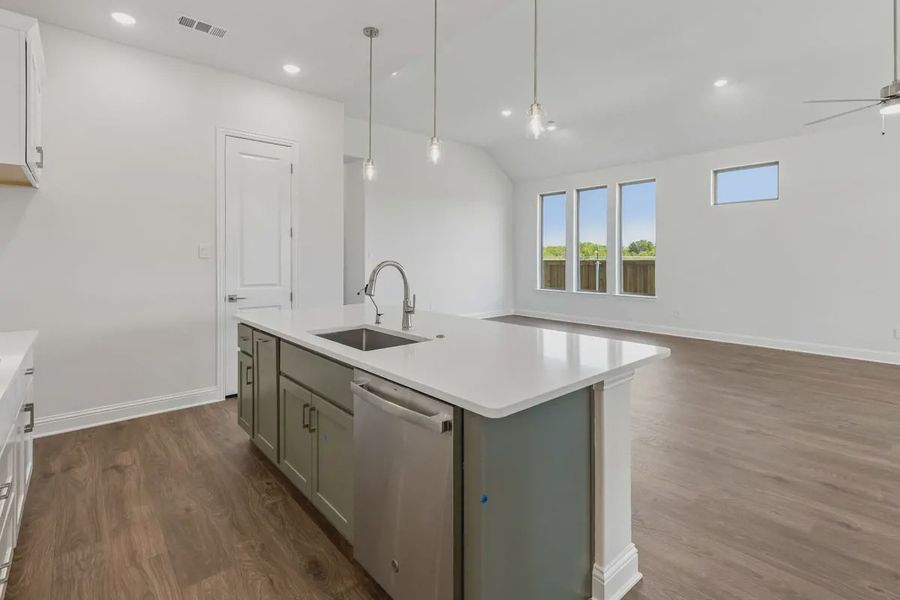 Furnished interior view inside a new home in Talia, Mesquite (Image 7).