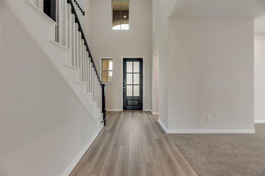 Spacious, unfurnished interior of a new home in Valencia On The Lake, Little Elm (Image 11).