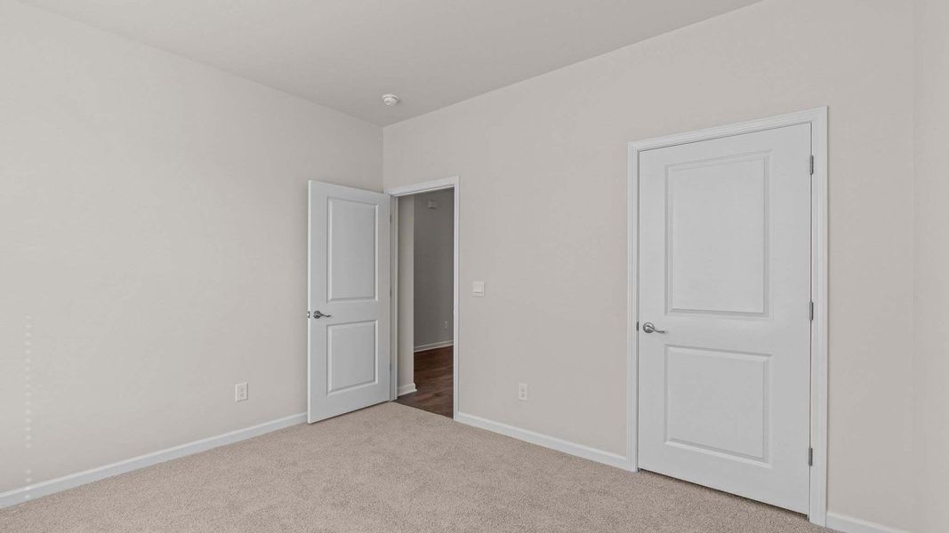 Representative unfurnished interior of a home built from the Bristol by D.R. Horton in South Pinehurst Cottages, Pinehurst (Image 13). Representative unfurnished interior of a home built from the Bristol by D.R. Horton in South Pinehurst Cottages, Pinehurst (Image 13).