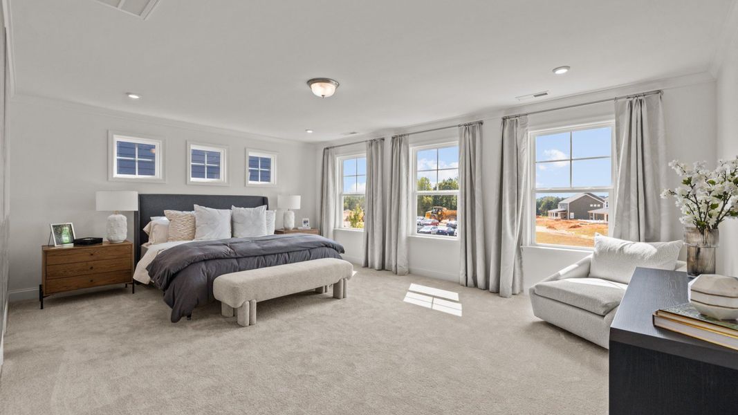 The Townsend Plan by DRB Homes in McBride Indian Trail NC - Primary Bedroom