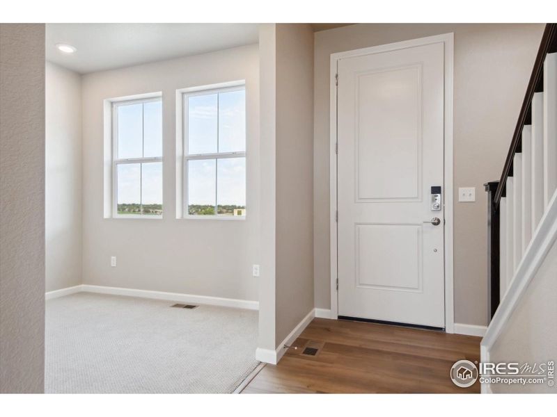 Spacious, unfurnished interior of a new home in The Overlook at Johnstown Farms, Johnstown (Image 12).