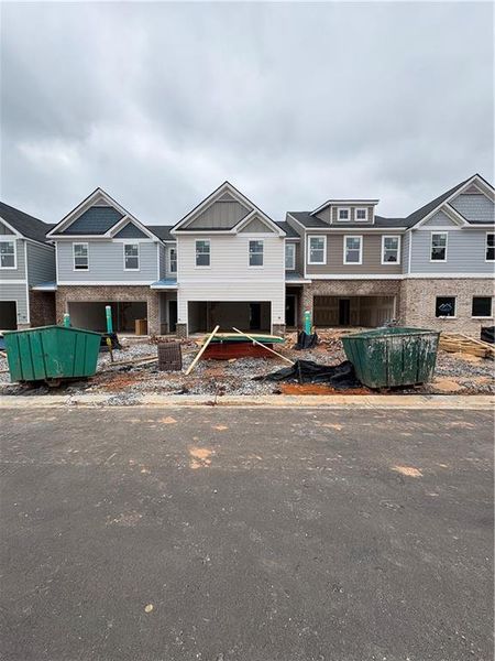 In-progress construction of a new home in Lake Harbin, Morrow, GA (Image 24).