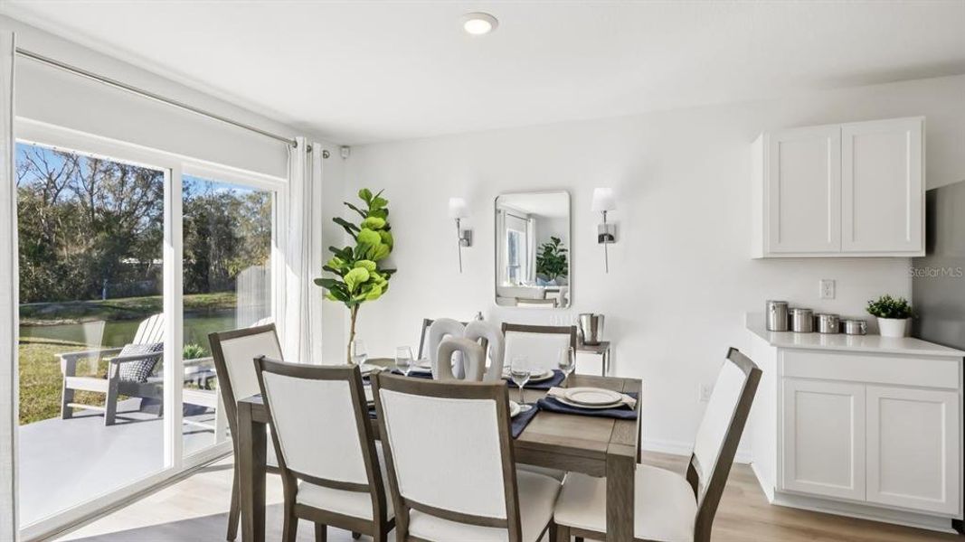 Furnished interior view inside a new home in Balm Grove, Wimauma (Image 17).