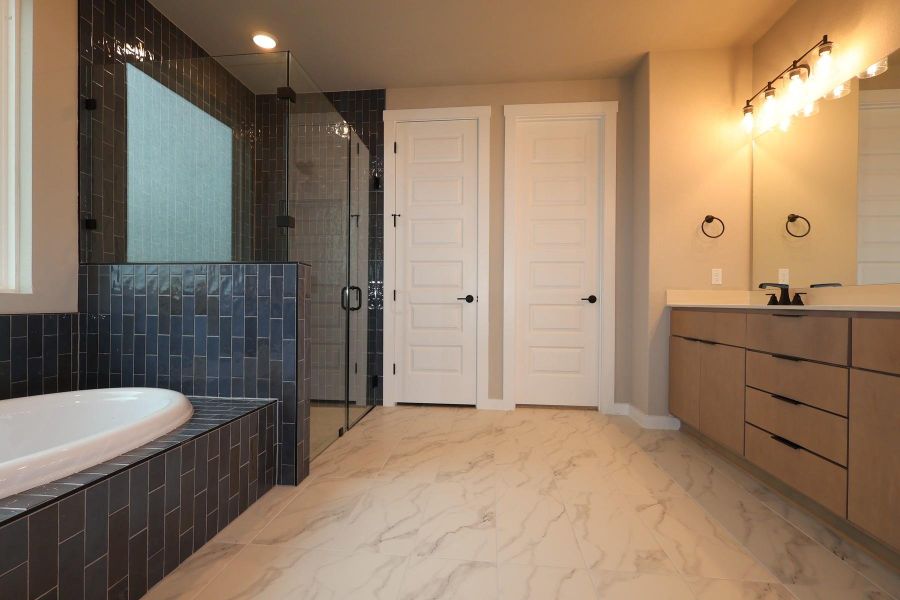Furnished interior view inside a new home in Park Central, Georgetown (Image 5).