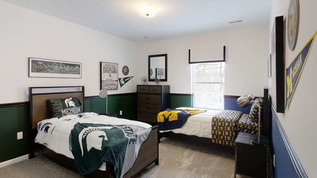 Representative furnished interior of a home built from the The Kensington by Norfolk Homes in Valleys, Jackson (Image 43).