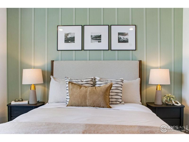 Furnished interior view inside a new home in Tailholt, Severance (Image 18).