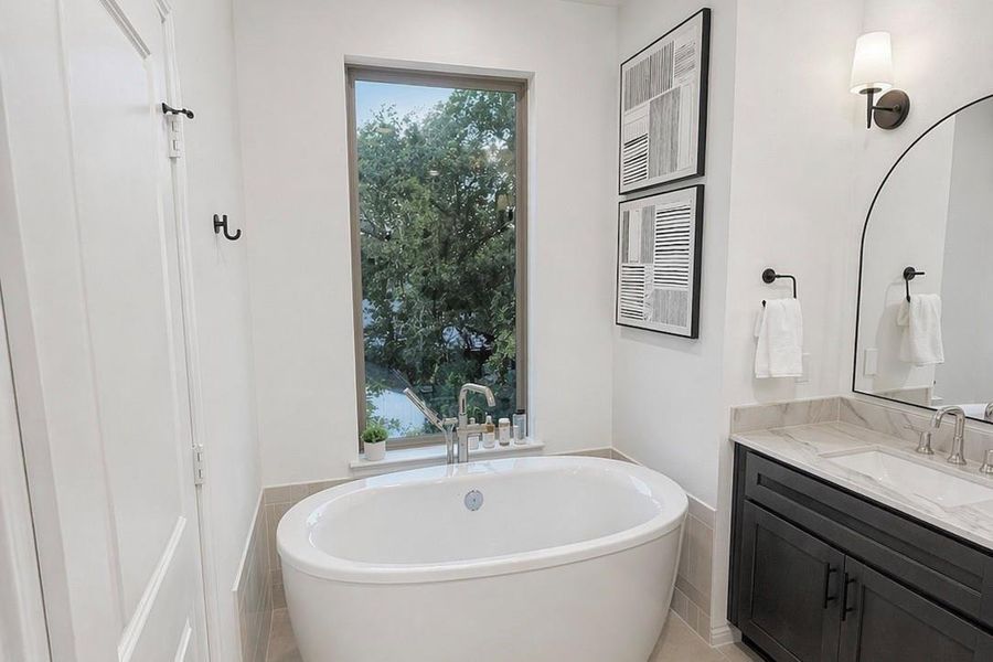 Furnished interior view inside a new home in , Houston (Image 6).