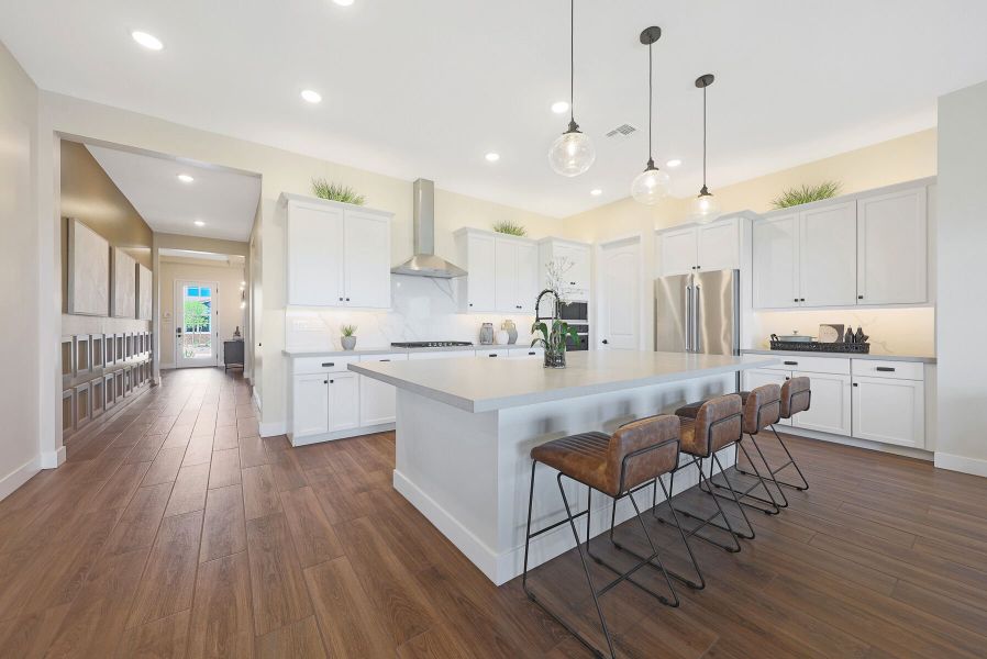 Representative furnished interior of a home built from the Garnet by Mattamy Homes in Landmarke, Queen Creek (Image 13).