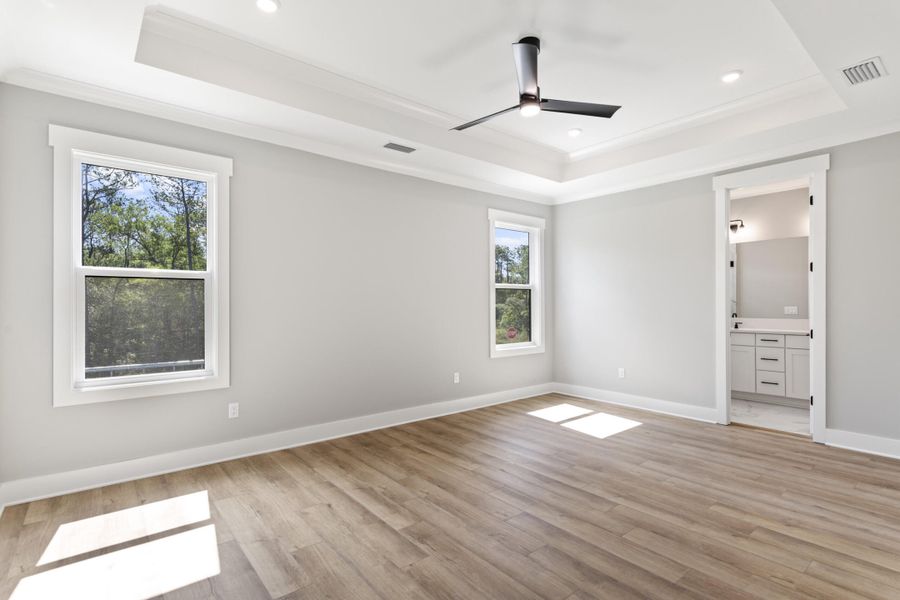 Spacious, unfurnished interior of a new home in The Shoal, Santa Rosa Beach (Image 22). Spacious, unfurnished interior of a new home in The Shoal, Santa Rosa Beach (Image 22).