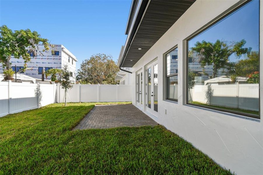 Exterior details and patio area of a home in City of Tampa, Tampa (Image 25).