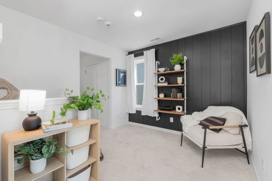 Representative furnished interior of a home built from the Alder by True Homes in Shay Crossing, Salisbury (Image 17).