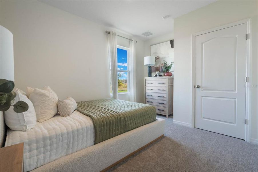 Furnished interior view inside a new home in Crosswinds, Haines City (Image 22). Furnished interior view inside a new home in Crosswinds, Haines City (Image 22).