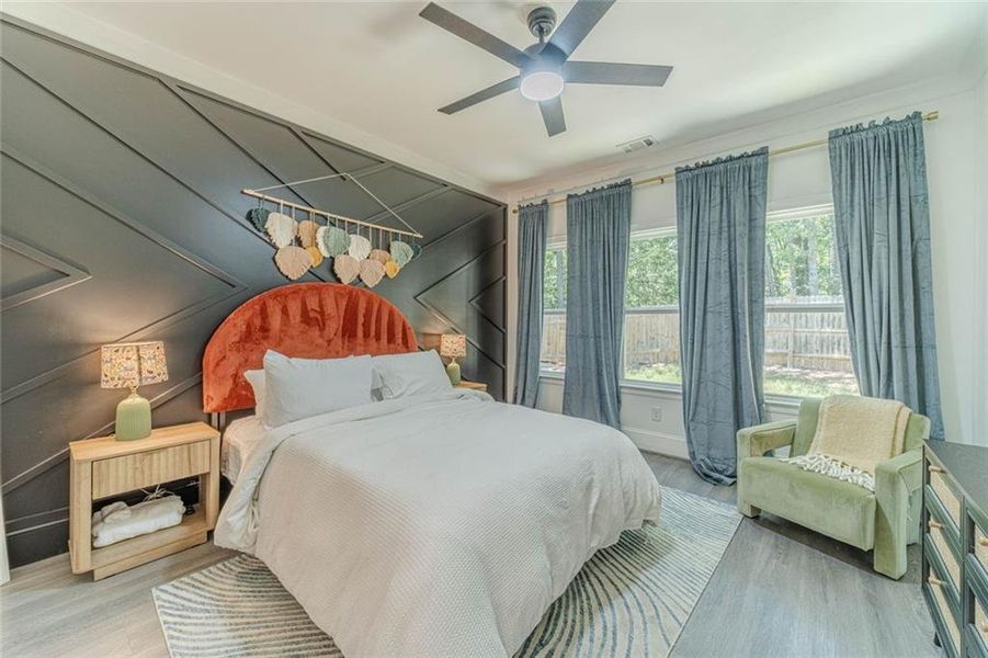 Furnished interior view inside a new home in , Snellville (Image 48).