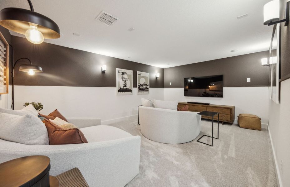 Furnished interior view inside a new home in Rosemary Fields, Godley (Image 15).