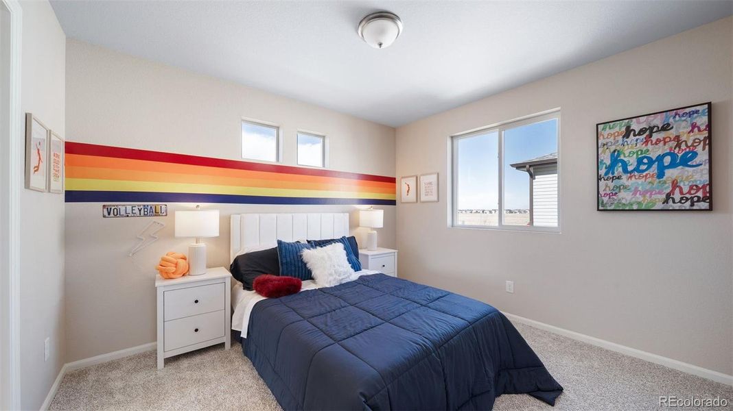 Furnished interior view inside a new home in , Bennett (Image 26).