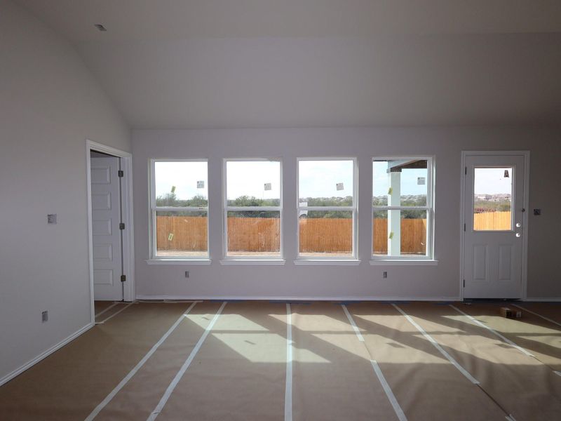 In-progress construction of a new home in Carillon, Manor, TX (Image 17). In-progress construction of a new home in Carillon, Manor, TX (Image 17).