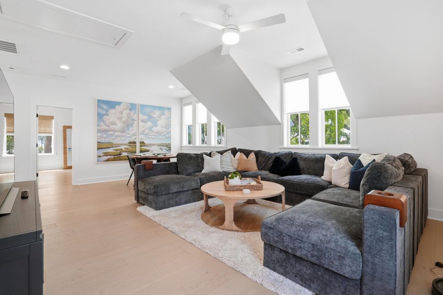 Furnished interior view inside a new home in , Johns Island (Image 32).