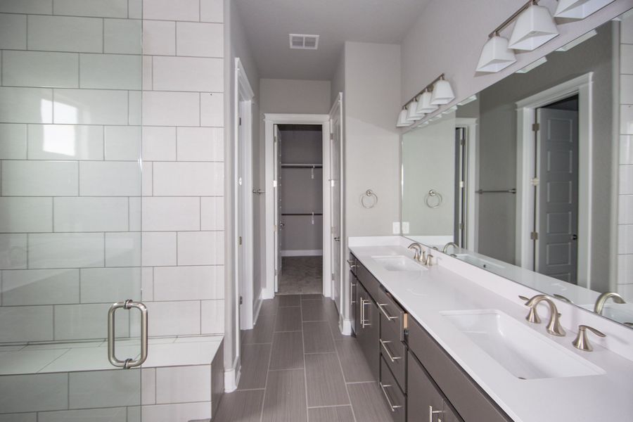 Representative furnished interior of a home built from the The Malta by Whitestone Custom Homes in Johnson Ranch, Bulverde (Image 6).