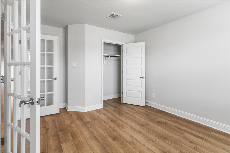 Bedroom 2 at the front of the home Bedroom 2 at the front of the home