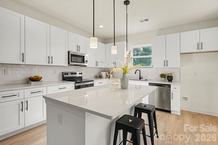 Furnished interior view inside a new home in , Kannapolis (Image 6). Furnished interior view inside a new home in , Kannapolis (Image 6).