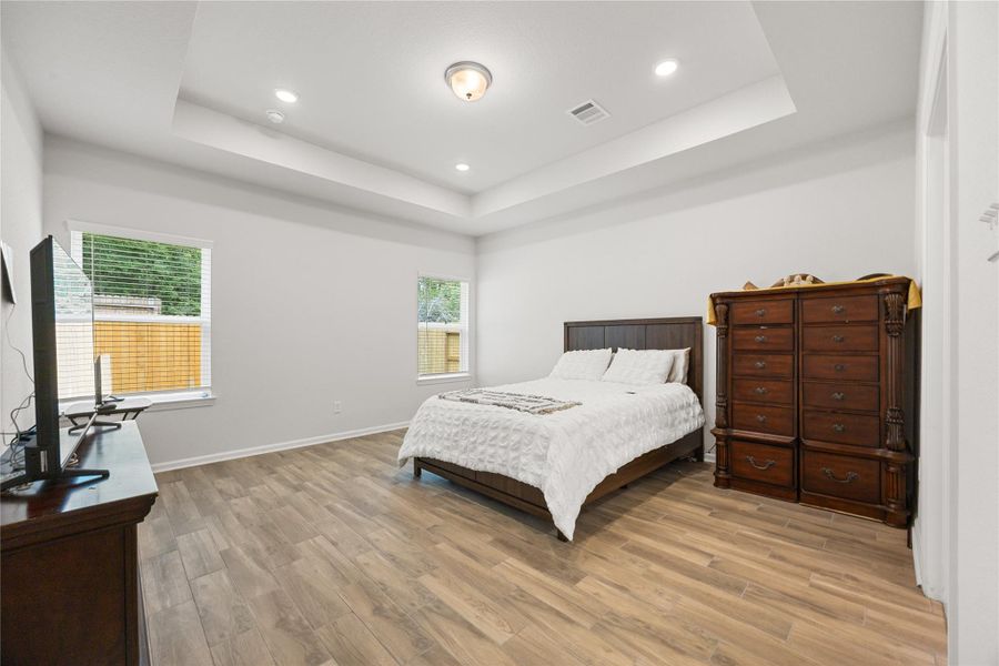 Furnished interior view inside a new home in Mill Creek Trails, Magnolia (Image 14).