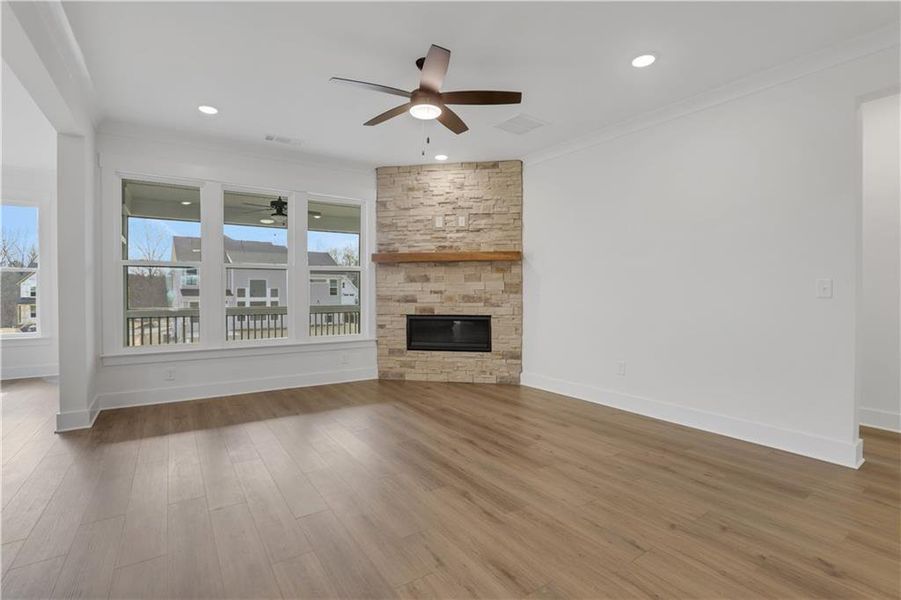 Spacious, unfurnished interior of a new home in Twin Lakes, Hoschton (Image 45).