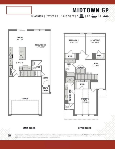 With an open and flowing main level plus easy access to your fenced back yard, our Channing floor plan is a dream home come true! With an open and flowing main level plus easy access to your fenced back yard, our Channing floor plan is a dream home come true!