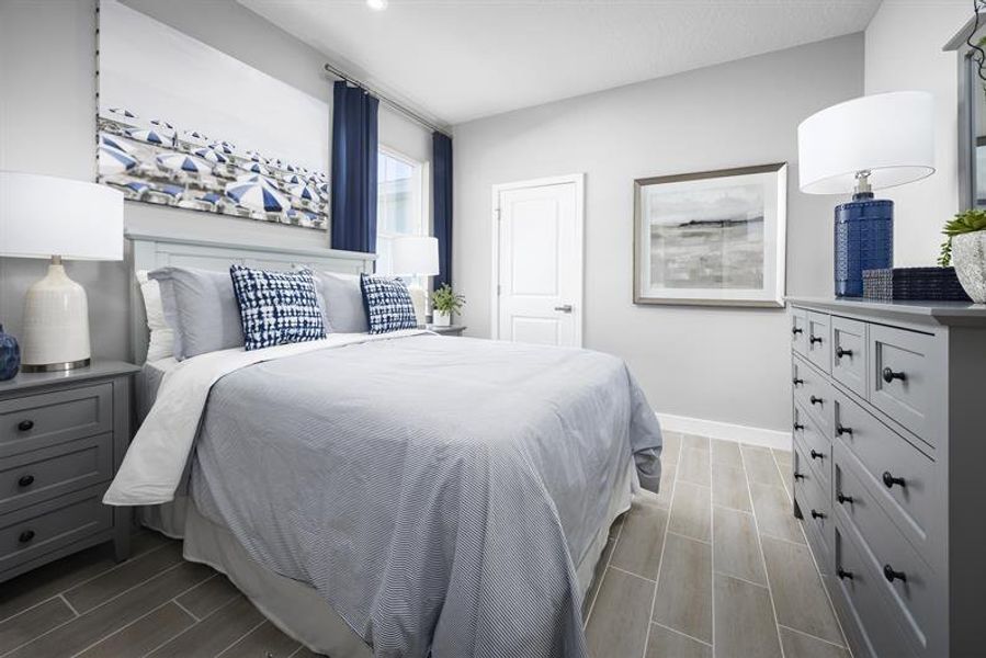 Representative furnished interior of a home built from the Laguna by Ryan Homes in Cedar Landings, Leesburg (Image 9).